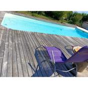 Villa de 4 chambres avec piscine privee jardin amenage et wifi a Caumont