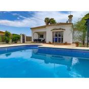 Villa Jane with pool next to the golf and beach