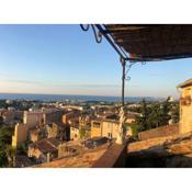 VILLA MONTEBELLO - TERRASSE ET VUE MER