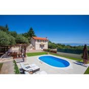 Villa Olive with Pool and Sea View