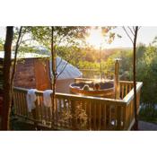 Yurtshire Eavestone Lake - Birch Yurt